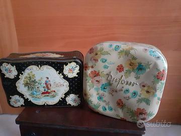 scatole in latta vintage
