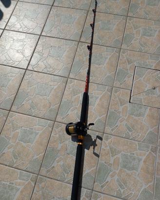 Canna da traina Tecnocanna 150cm 20lbs nuova