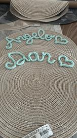 Tovagliette personalizzate