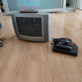 TV 14" e ricevitore digitale terrestre