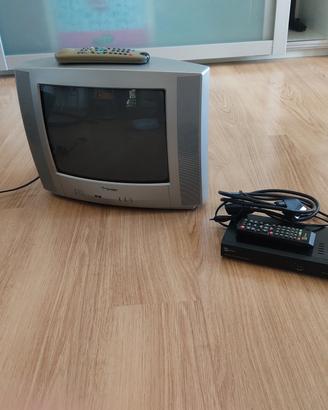TV 14" e ricevitore digitale terrestre