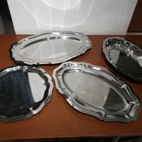 Vassoi da portata in acciaio