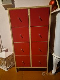 Mobiletto rosso