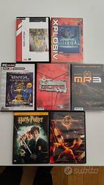 blocco DVD film e giochi PC anni 2000