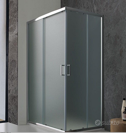 Doccia rettangolare 70x90 cristallo opaco