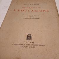 Frammenti su L'Educazione Gino Capponi