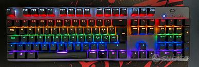 Tastiera meccaninca gaming Trust GXT 865 Asta
