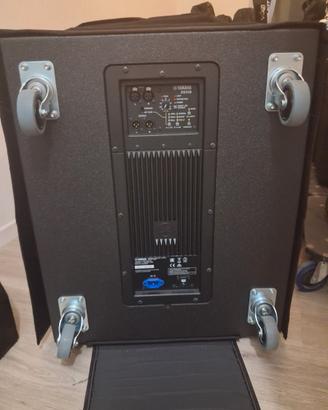 Subwoofer yamaha dxs18 nuovi con cover e ruote ori