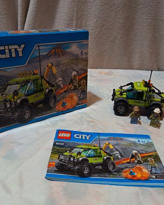 Lego City 60121 - Camion esplorazioni vulcaniche