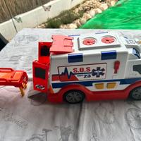 Ambulanza giocattolo SIMBA 33 cm con luci e suoni