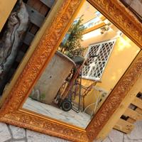 Specchio antico  fregi 
