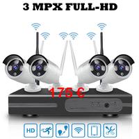 Kit videosorveglianza wireless 2-4-8 ch Ptz 5mpx F