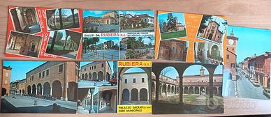 LOTTO 7 CARTOLINE ITALIA REGGIO EMILIA RUBIERA RE