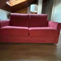 Divano letto seduta 2 posti e 1 piazza e mezzo