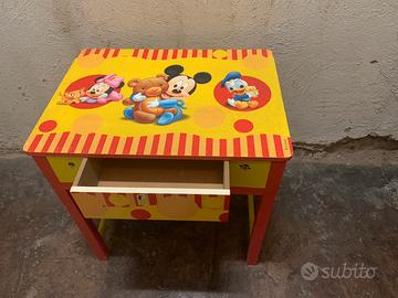 Tavolino Disney in legno