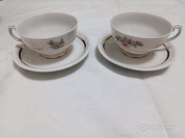 Tazzine e piattini vintage 