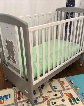 Lettino Legno Bambino con materasso