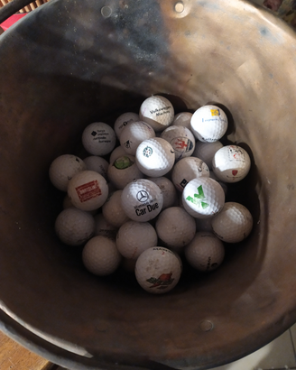 Palline golf logate usate