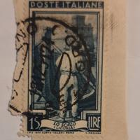 francobollo  Italia lo scalo