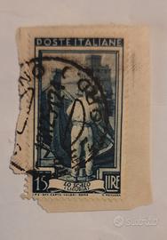 francobollo  Italia lo scalo