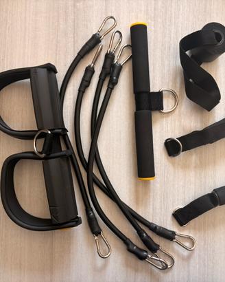 Set Corde Elastiche Multifunzione per Fitness