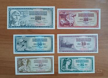 Banconote di Repubblica SFJugoslavija