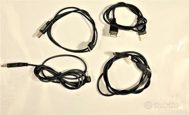 Quattro("4") Cavetti "USB-2" /diverse terminazioni