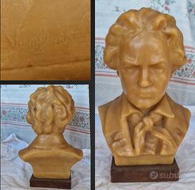 Busto in cera Beethoven 