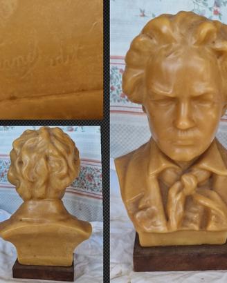 Busto in cera Beethoven 