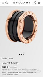 ANELLO BULGARI BZERO1