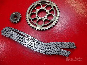 CATENA CORONA PIGNONE DUCATI HYPERMOTARD 796