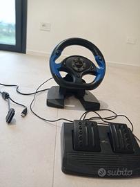 VOLANTE POWER GAMES MEGA RACE 8 PER PS 2- PC