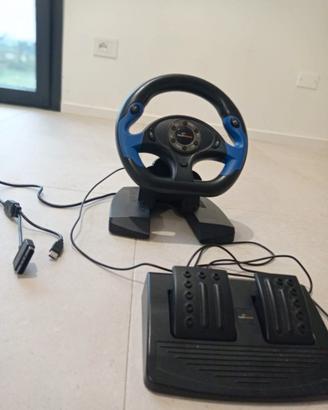 VOLANTE POWER GAMES MEGA RACE 8 PER PS 2- PC