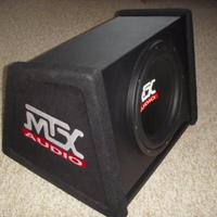 Subwoofer in cassa MTX RT12AV 12" 30cm 750Wmax