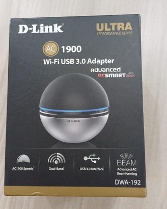 Adattatore di rete Wireless USB 3.0 Wi-Fi D-LINK