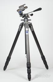 Gitzo G1349MK2 treppiede + testa G1270 + G1285