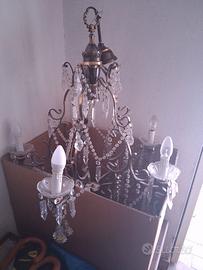 Lampadario in cristallo