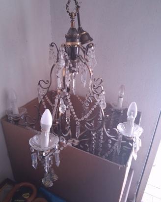 Lampadario in cristallo