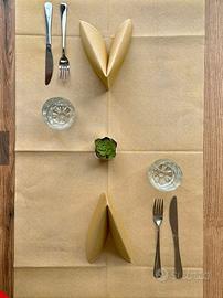 "Tovaglie 50*120 sabbia. 25 pz