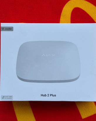 Ajax Hub 2 Plus con Ajax SIM pre-installata