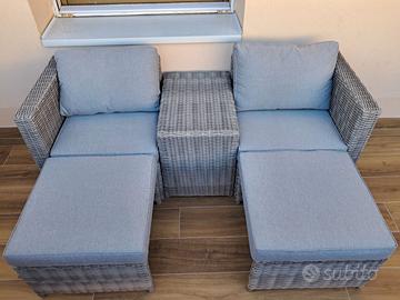 Set divanetti da giardino