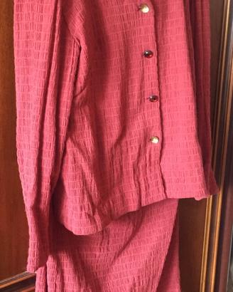 Completo Giacca Gonna Lunga Donna Vintage