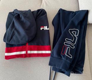 Tuta Fila cotone pantaloni 14 anni felpa Xs