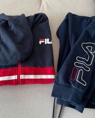 Tuta Fila cotone pantaloni 14 anni felpa Xs