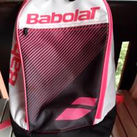 Zaino 🎒 bianco e rosa