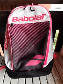 Zaino 🎒 bianco e rosa