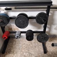 dischi pesi palestra ghisa 