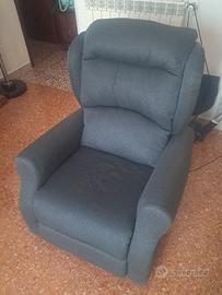 Poltrona elettrica reclinabile relax "per dormire"
