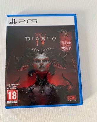 DIABLO IV x PLAYSTATION 5 NUOVA e SIGILLATA +BONUS