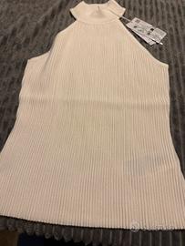 Maglia bianca xollo alto